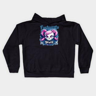 Skull Girl, Skull Fun T-Shirt 10 Kids Hoodie
